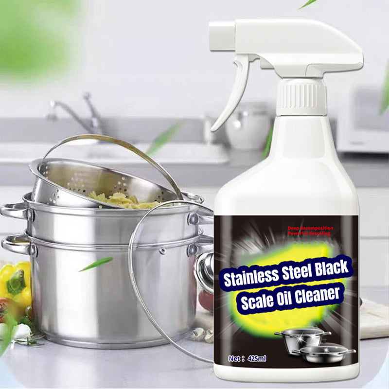 🔥Stainless Steel Black Scale Oil Cleaner