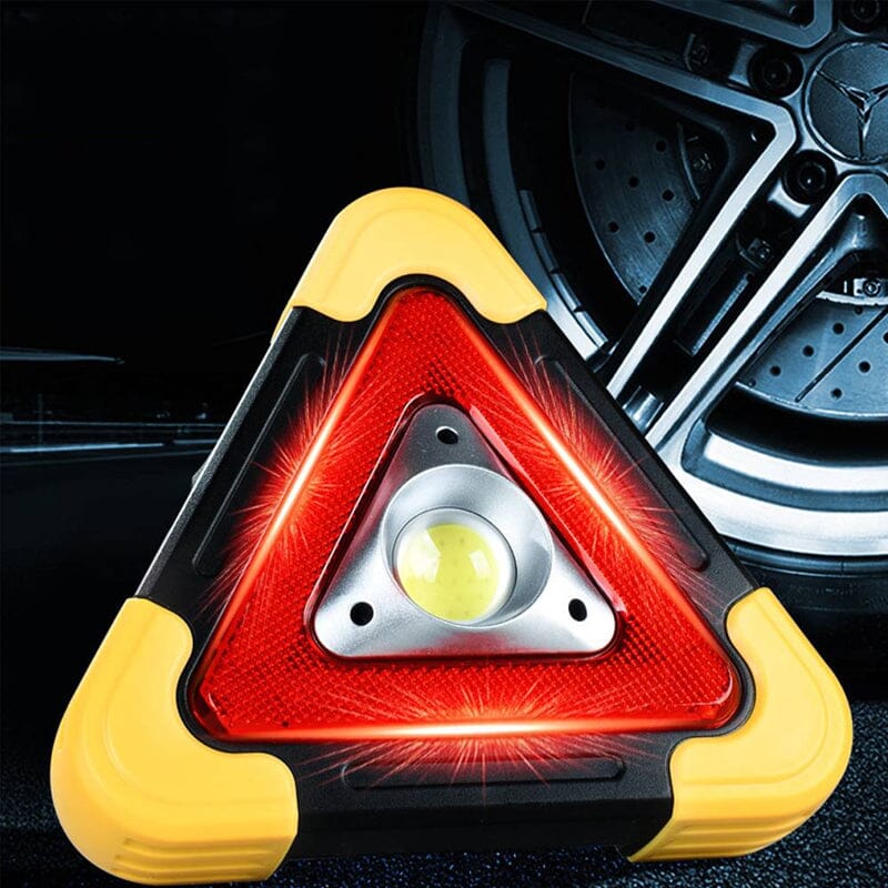 🔥2025 New Upgrade🔥3-IN-1 Solar Emergency Triangle Warning Light