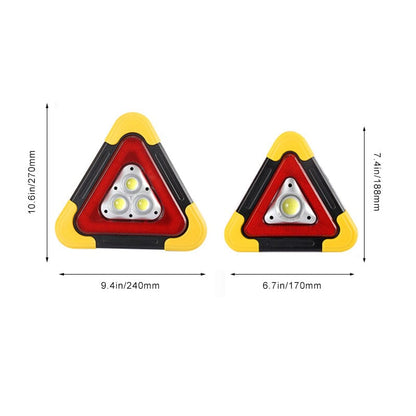 🔥2025 New Upgrade🔥3-IN-1 Solar Emergency Triangle Warning Light