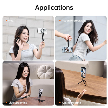 Magnetic Phone Tripod Stand for iPhone