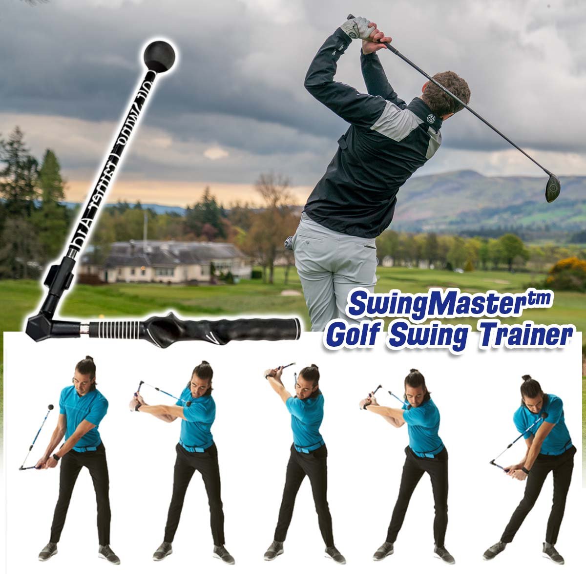 🔥Hot Sale🔥Swingmaster Golf Swing Trainer