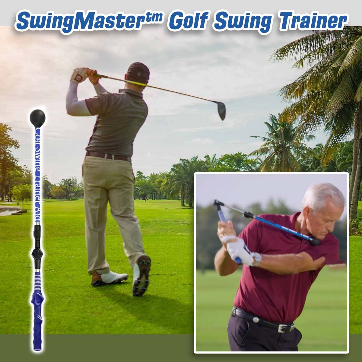 🔥Hot Sale🔥Swingmaster Golf Swing Trainer