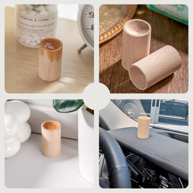 Reusable Natural Wood Essential Oil Diffuser