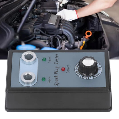 Dual Hole Spark Plug Tester for 12V Gasoline Vehicles