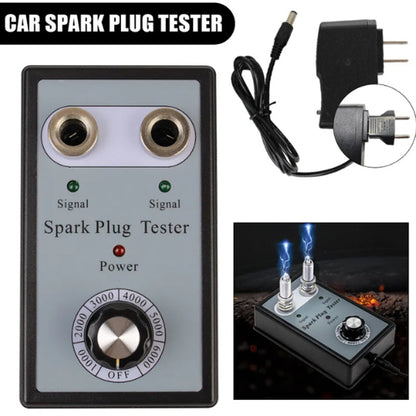 Dual Hole Spark Plug Tester for 12V Gasoline Vehicles