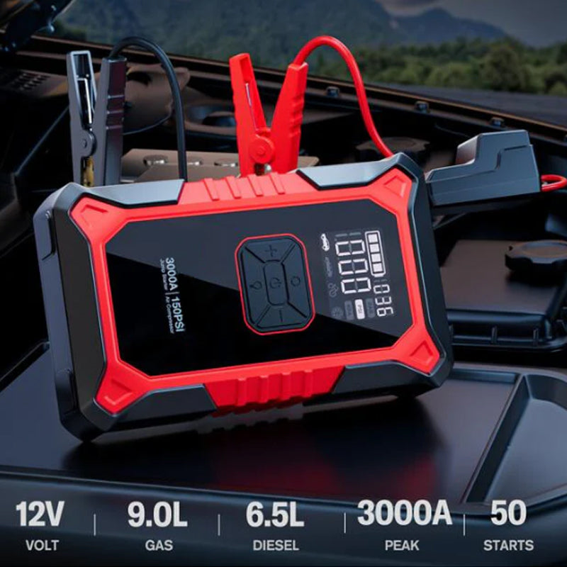 Portable 12V Car Jump Starter