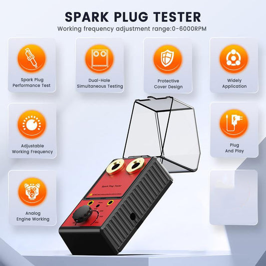 🔥Hot Sale $47.95🔥Spark Plug Tester with Dual Test Holes (50% OFF)