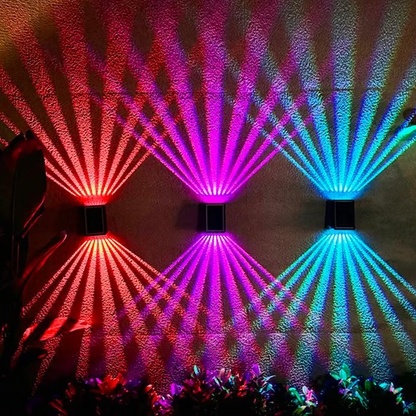 ⏳Time-limited Special⌛ Outdoor Waterproof 4 LED Solar Wall Decorative Spotlight