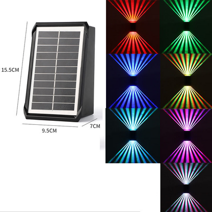 ⏳Time-limited Special⌛ Outdoor Waterproof 4 LED Solar Wall Decorative Spotlight
