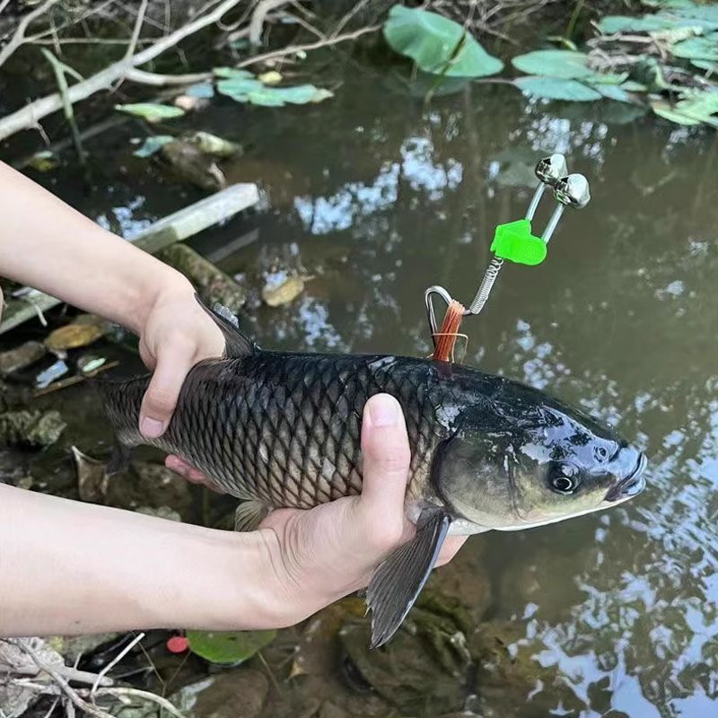 Automatic Spring Fishing Tool with Fishing Bells