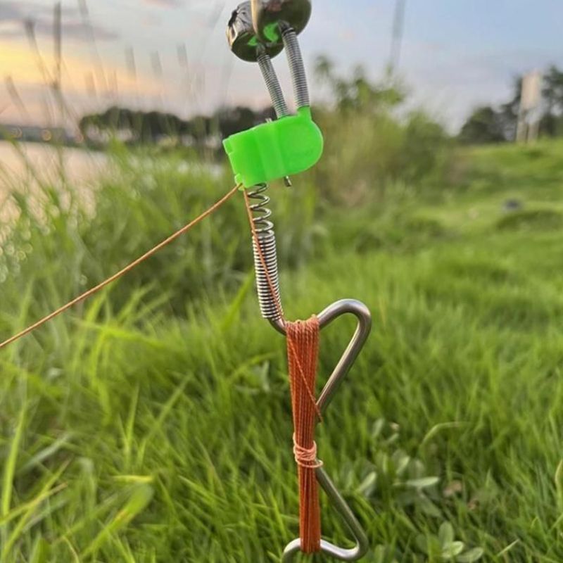 Automatic Spring Fishing Tool with Fishing Bells