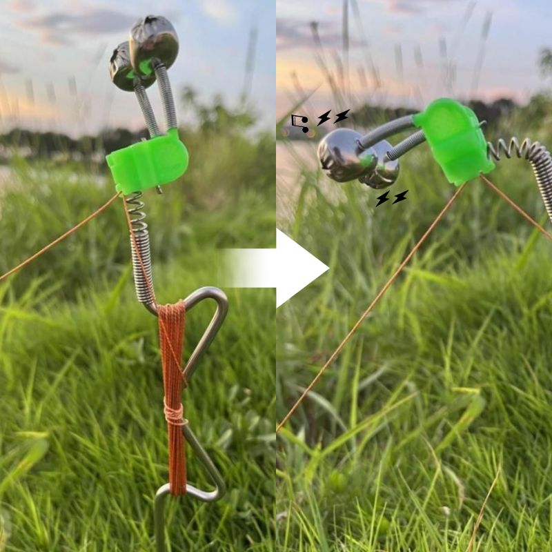 Automatic Spring Fishing Tool with Fishing Bells