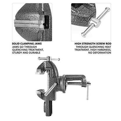 📢📢50% OFF !! ⏰ Heavy Duty Mini Universal Tool Bench Vise