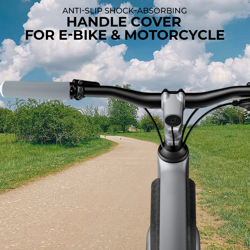 Anti-Slip Shock-Absorbing Handle Cover for E-Bike & Motorcycle