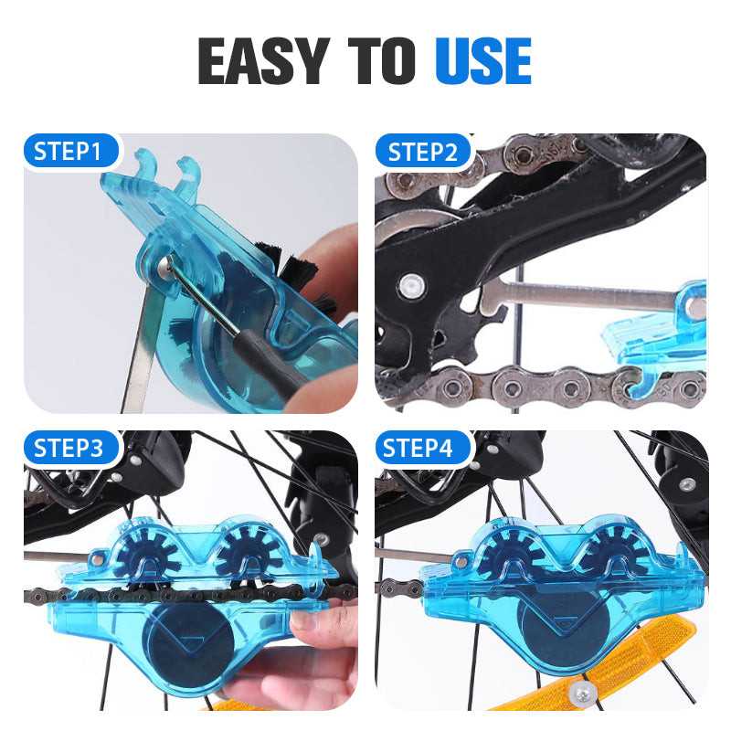 🔥Clean And Maintain Your Bike Effortlessly✨Bike Chain Scrubber