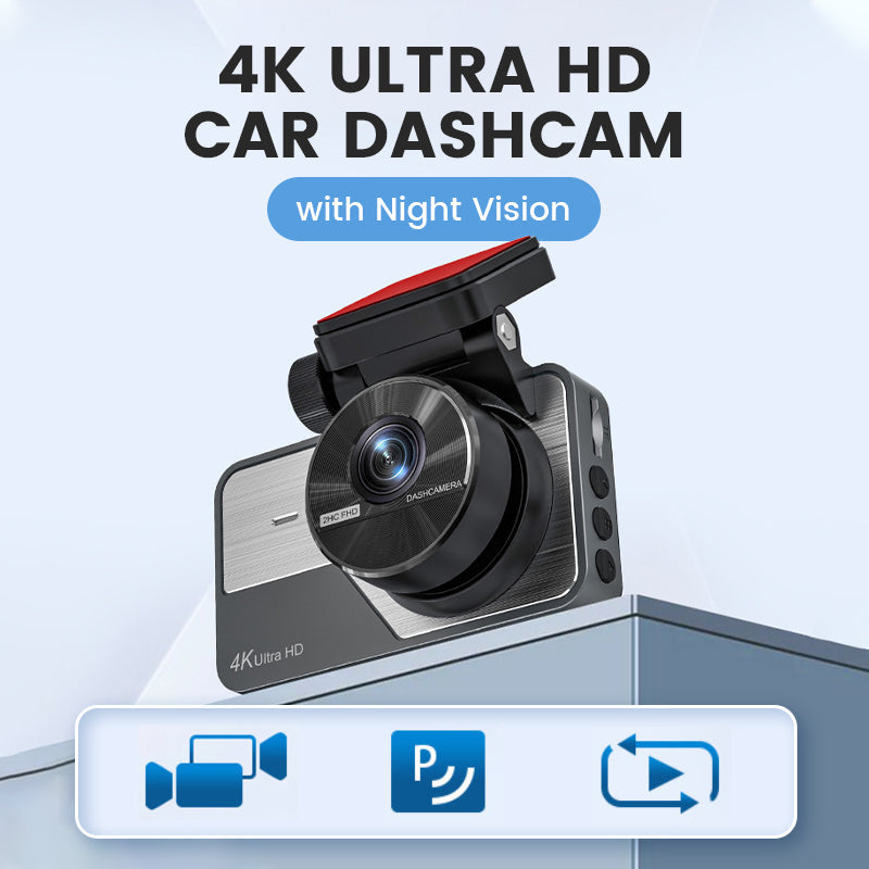 🔥 Hot Sale 50% OFF 🔥4K Ultra HD Car Dashcam with Night Vision