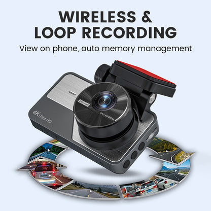 🔥 Hot Sale 50% OFF 🔥4K Ultra HD Car Dashcam with Night Vision