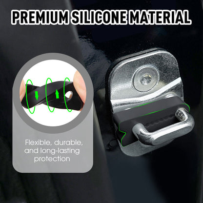 🚗✨ Silicone Damping Pads for Quieter Car Doors – No More Slamming, More Comfort & Durability! 🌿🛡️