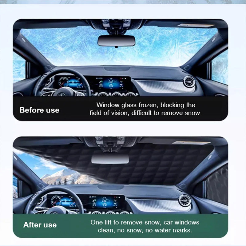 📢📢50% OFF !! ⏰Car Windshield Cover with Suction Cups🚗🪟