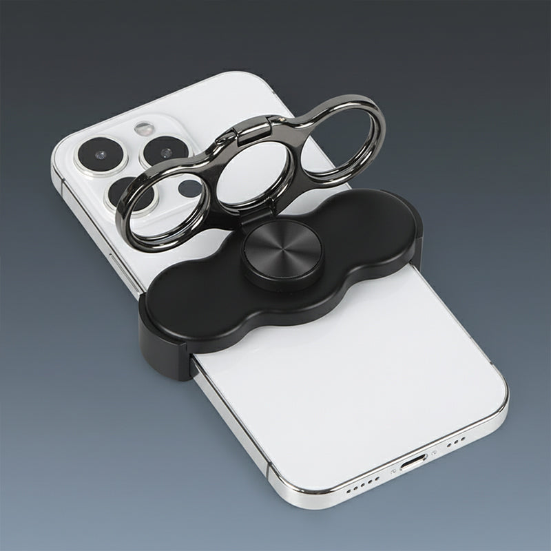 🔥Hot Sale🔥Dual-Ring Three-Finger Back Clip Holder