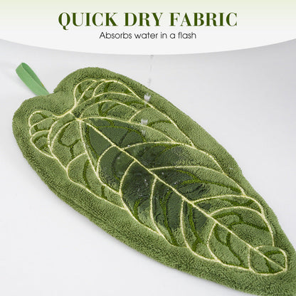 Creative quick-drying towel with hanging loop