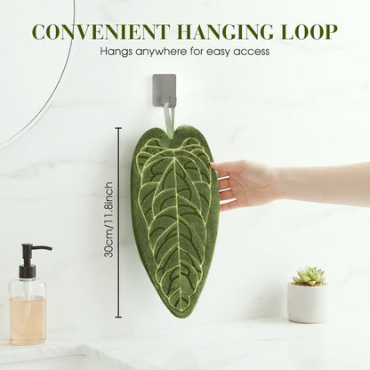 Creative quick-drying towel with hanging loop