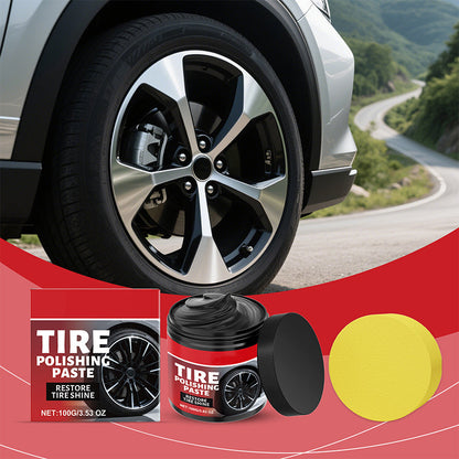 🔥2026 Hot Sale🔥Deals-Wheel Shine Balm with Sponge Applicator