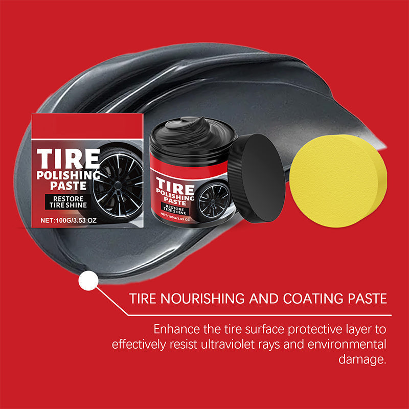 🔥2026 Hot Sale🔥Deals-Wheel Shine Balm with Sponge Applicator