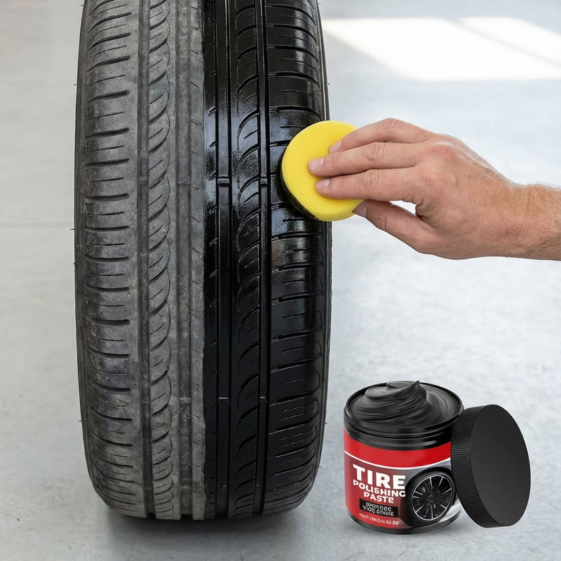 🔥2026 Hot Sale🔥Deals-Wheel Shine Balm with Sponge Applicator