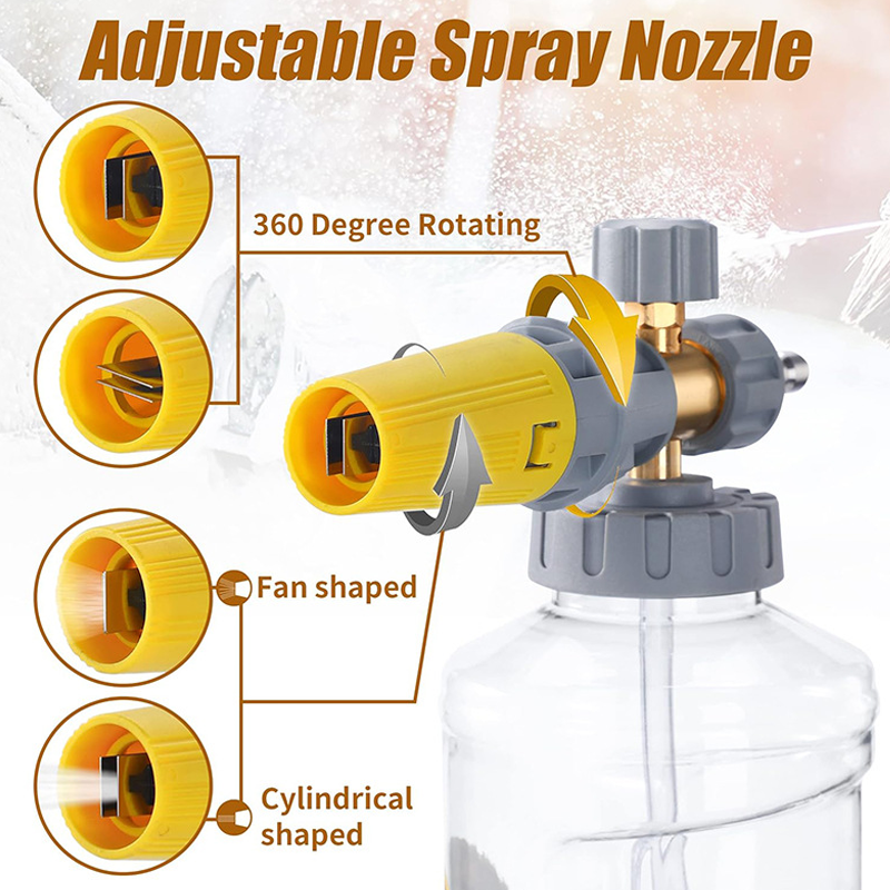 High-Pressure Foam Cannon for Car Washing