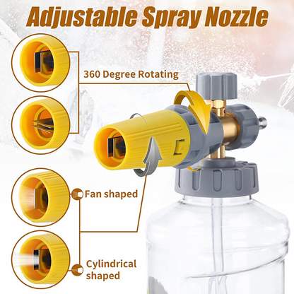 High-Pressure Foam Cannon for Car Washing