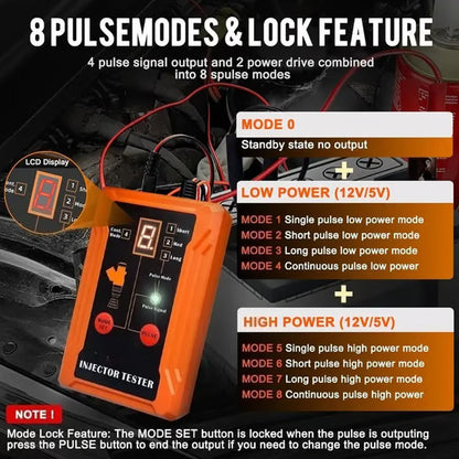 ⏱️ 2026 Hot Sale | Diagnose & Clean in Minutes | 4-Mode Injector Tester 💨