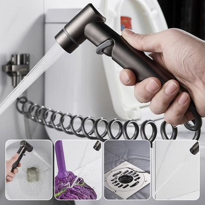 📢📢40% OFF !! ⏰1-In-2-Out Dual Control Valve & Bidet Sprayer Set