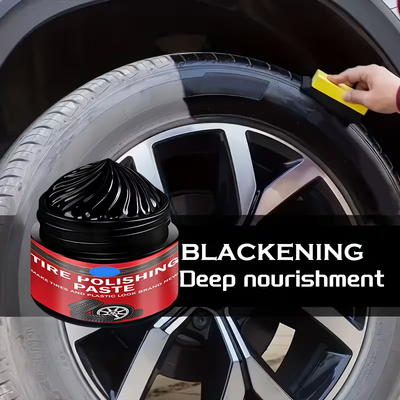 📢📢Buy 5 Get 5 Free⏰Car Tire and Plastic Trim Renewal Paste