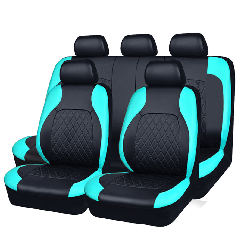 📢📢30% OFF !! ⏰9-Piece Universal Fit Leather Car Seat Cover Set