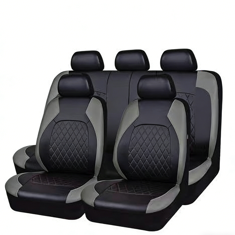 📢📢30% OFF !! ⏰9-Piece Universal Fit Leather Car Seat Cover Set