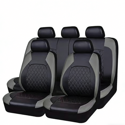 📢📢30% OFF !! ⏰9-Piece Universal Fit Leather Car Seat Cover Set