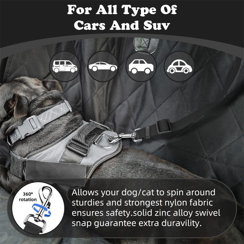 📢📢50% OFF !!⏰2-in-1 Dog Car Seat Belt & Walking Leash