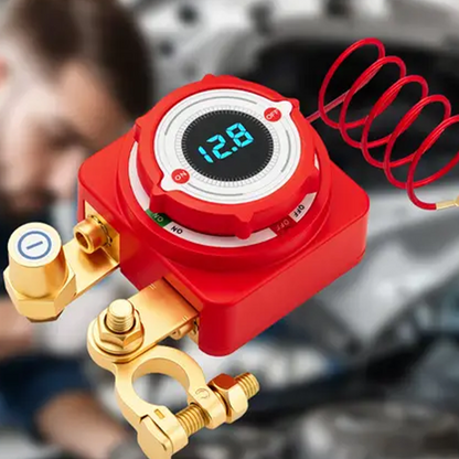 🔥58% OFF Free Shipping While Stocks Last｜12V/24V Auto Battery Cut-off Relay Switch