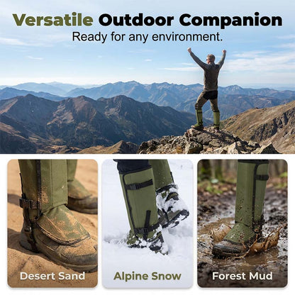 📢📢40% OFF !! ⏰Waterproof Hiking Gaiters for Outdoor Adventures