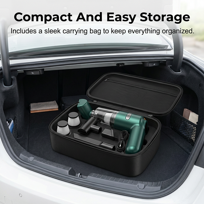 🚗🪶Cordless Car Vacuum with 10,000Pa Suction & Washable HEPA Filter🧰