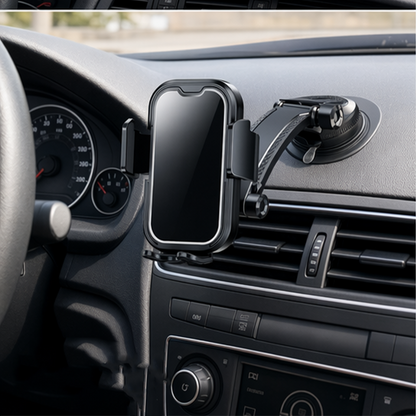 📢📢50% OFF !! ⏰Magnetic Suction Car Phone Mount – Nano Vacuum, One-Handed Use, Multi-Angle 📱