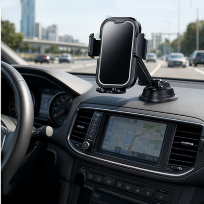 📢📢50% OFF !! ⏰Magnetic Suction Car Phone Mount – Nano Vacuum, One-Handed Use, Multi-Angle 📱