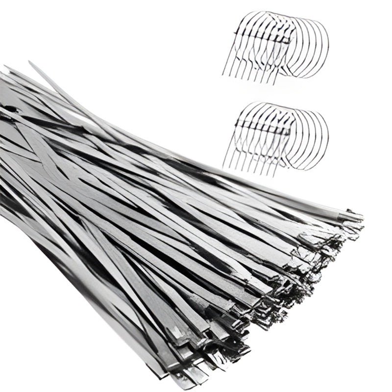 📢📢40% OFF !! ⏰Heavy-Duty Self-Locking Stainless Steel Cable Ties