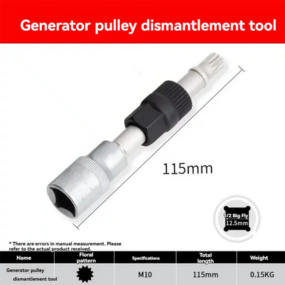 13-Piece Alternator Pulley Removal Tool Set