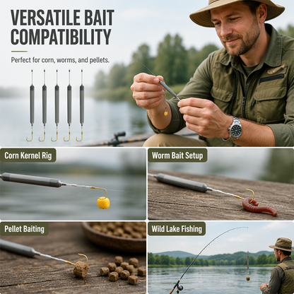 📢📢50% OFF !!⏰Off-Bottom Floating Fishing Hook