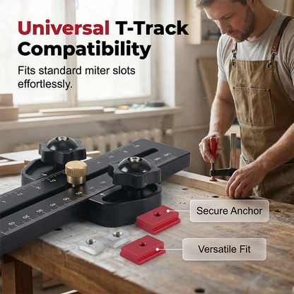 📢📢50% OFF !! ⏰Portable Black Precision Table Saw Stop