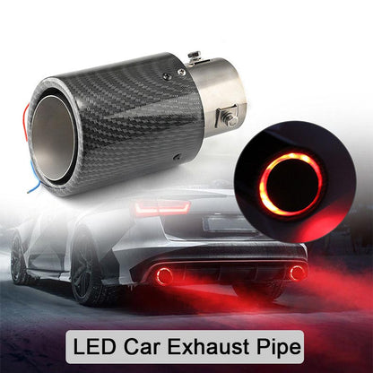 📢📢40% OFF !! ⏰ Universal LED Car Exhaust Pipe Light – Stylish Rear Glow for Any Drive
