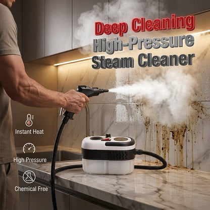 🧼 55% OFF! 💨 High-Pressure Steam Cleaner – 2500W, 1200ml & chemical-free ✨