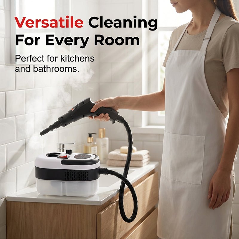 🧼 55% OFF! 💨 High-Pressure Steam Cleaner – 2500W, 1200ml & chemical-free ✨